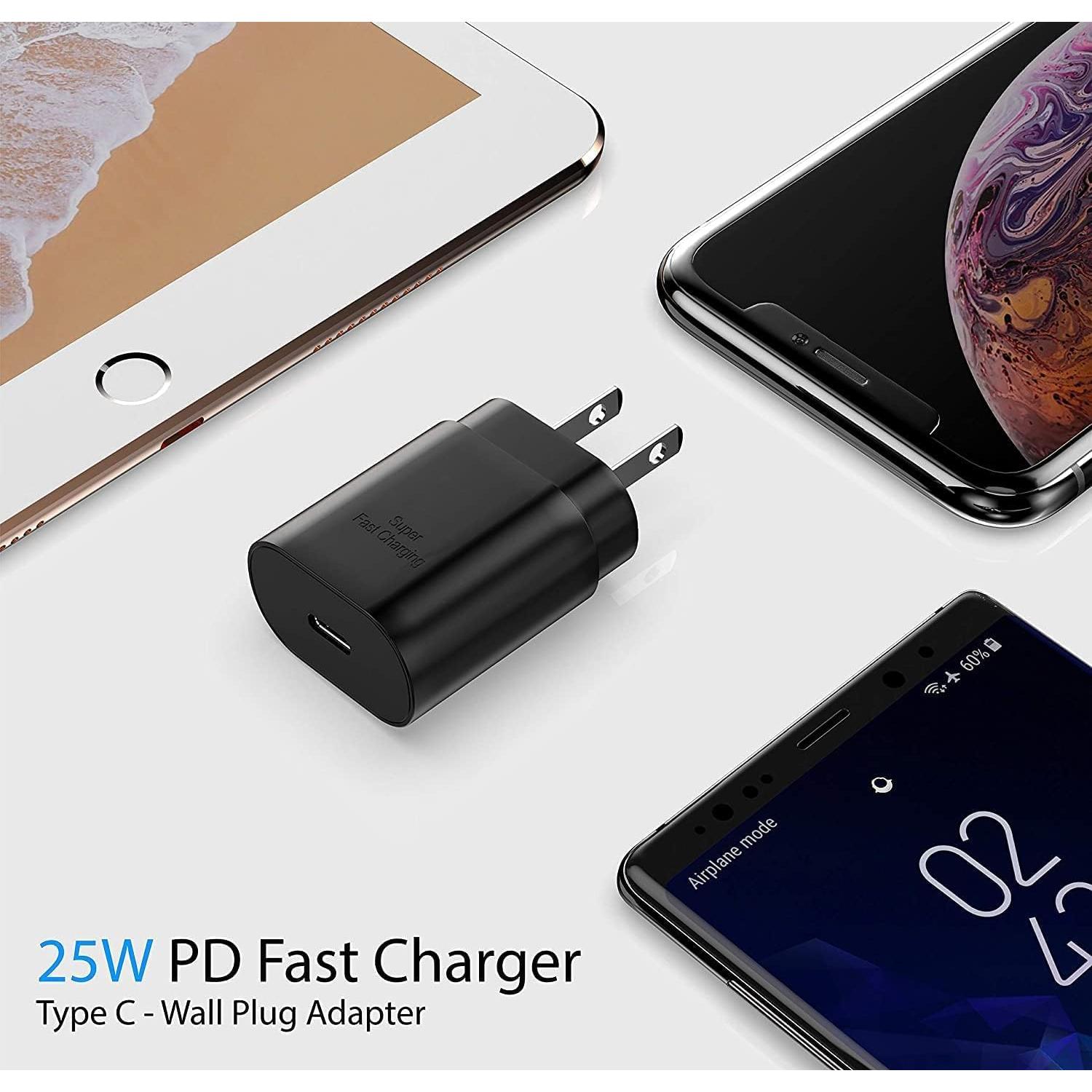 Cargador USB C 25W Rápido Shenzhen Xihuida Negro