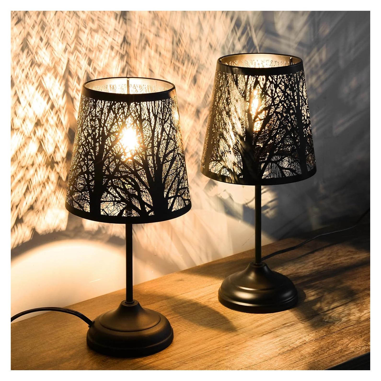 Lámpara de Mesa Táctil Timeflies Pack de 2 Dimmables 36cm