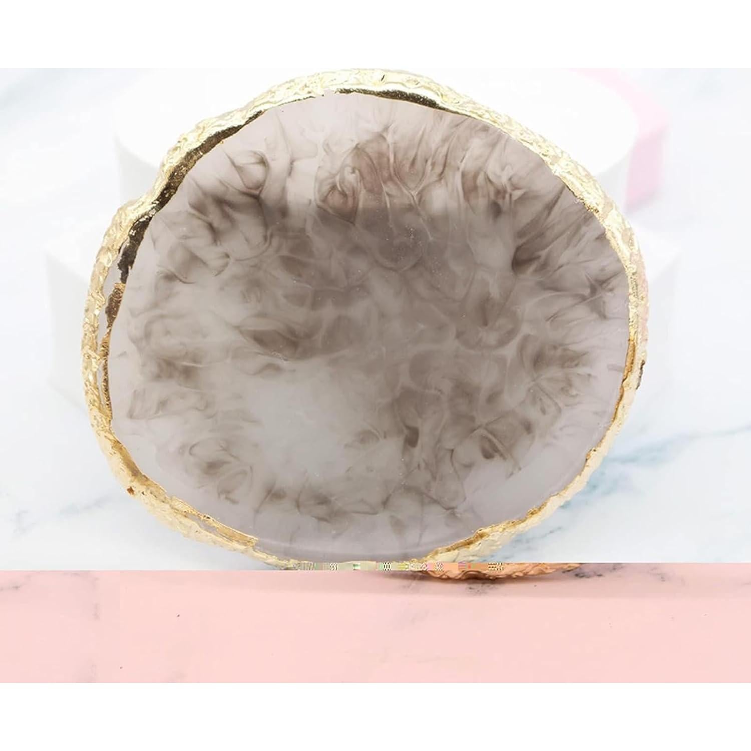 Paleta de Resina para Uñas Beautifultracy - 2 Pcs Gris y Azul