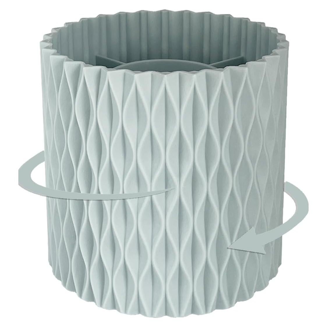 Soporte giratorio para bolígrafos Lebenrich azul 5 ranuras