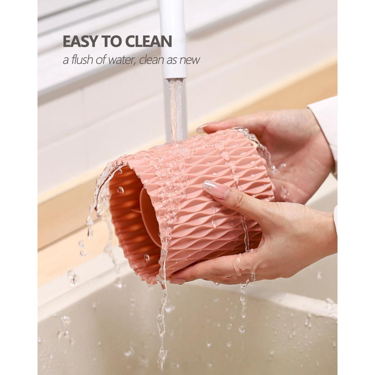 Soporte giratorio para bolígrafos Lebenrich azul 5 ranuras