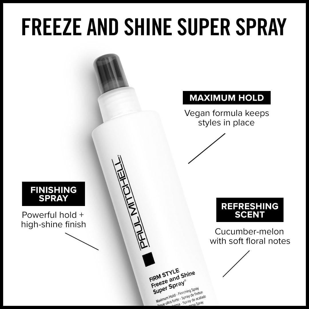 Laca para el Cabello Paul Mitchell Freeze and Shine 1000 ml