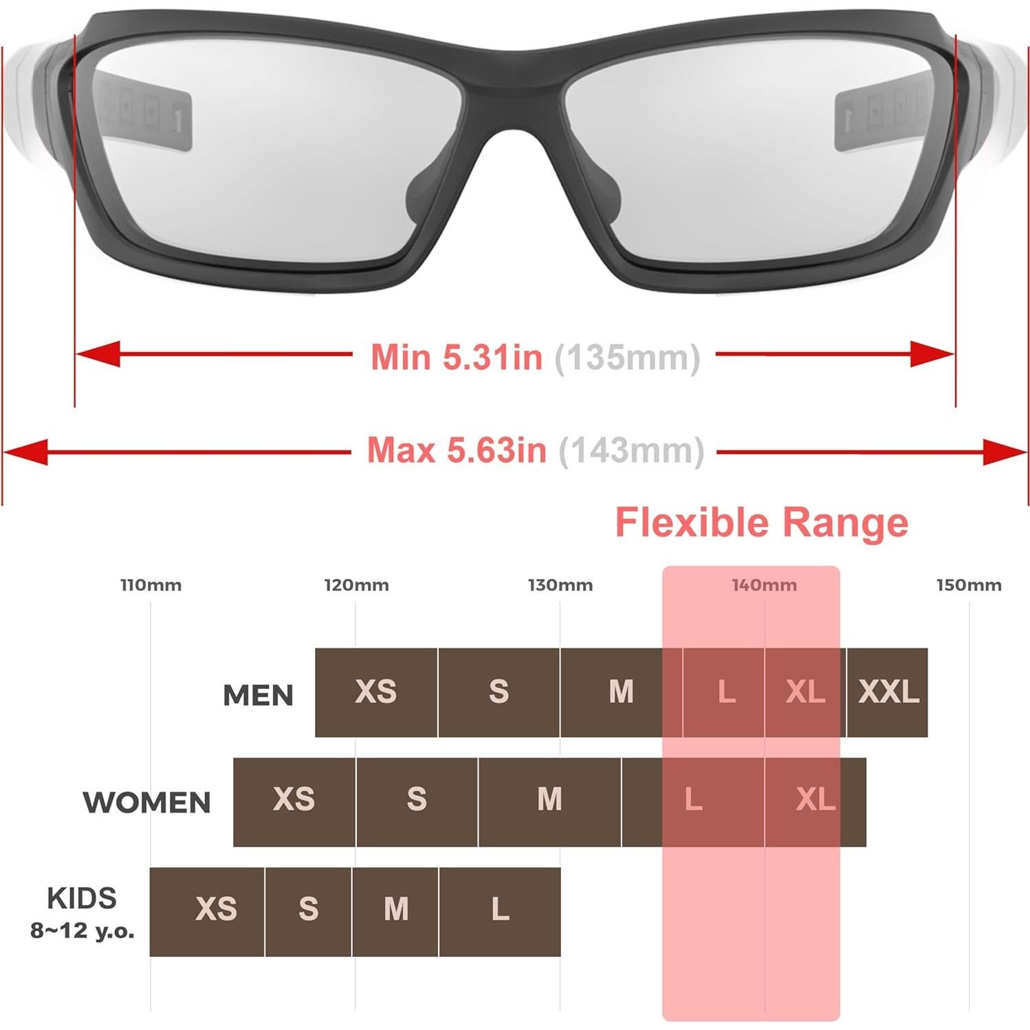 Gafas de Protección TR90 para Deportes de Motor - J11
