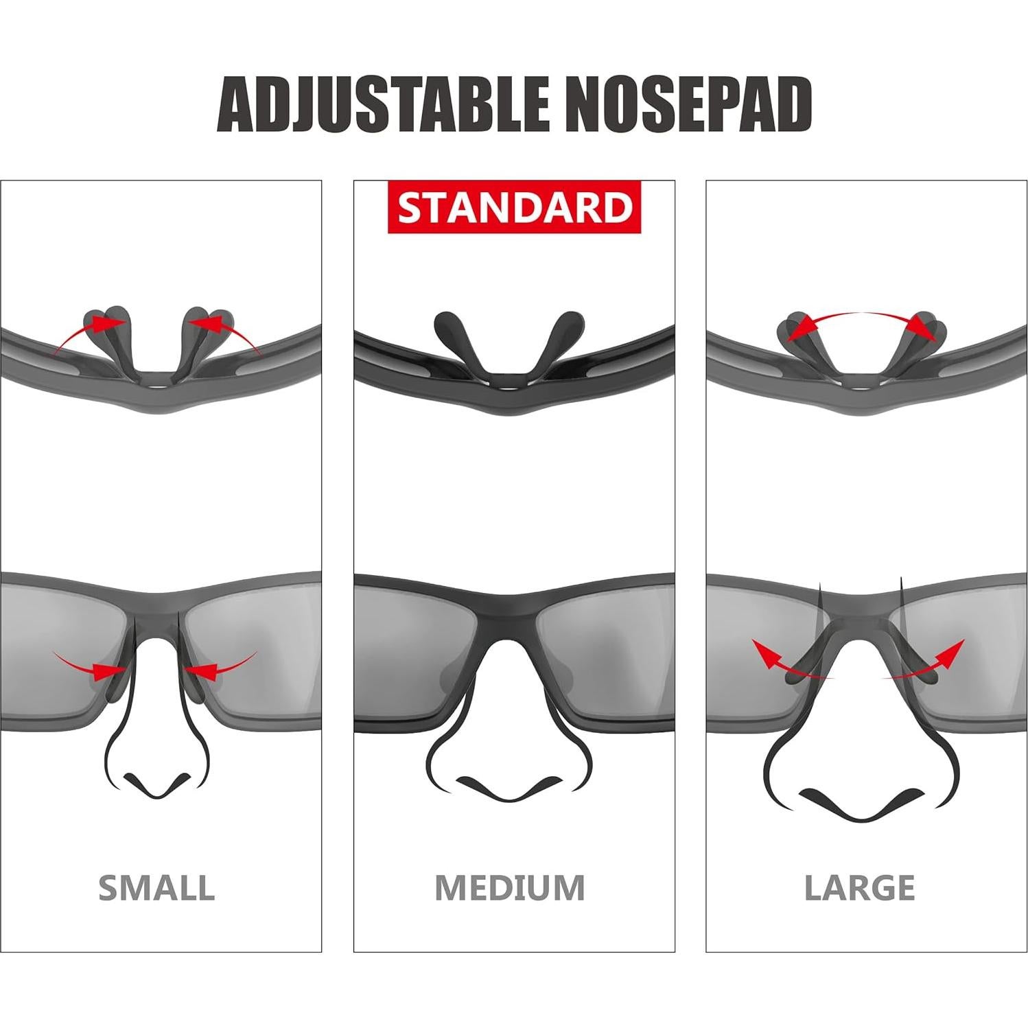 Gafas de Protección TR90 para Deportes de Motor - J11