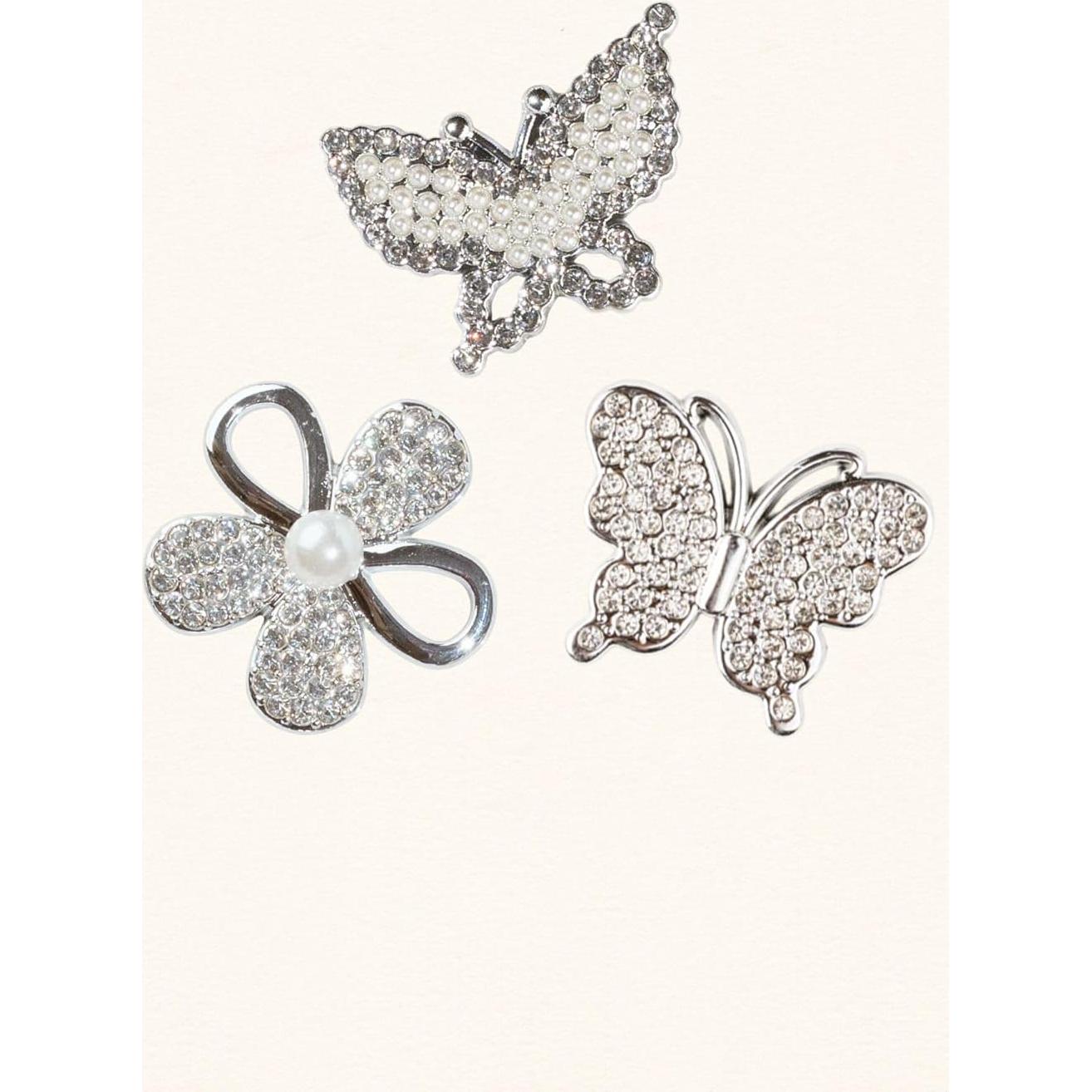 Encantadores de Zapatos de Perlas para Mujeres y Niñas - 13 Piezas