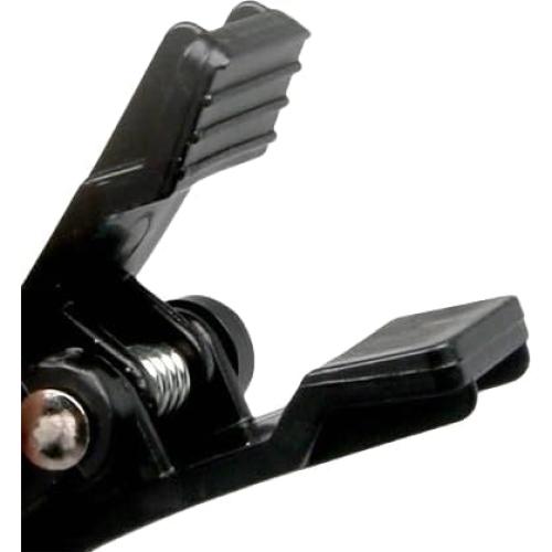 Paquete de 10 Pinzas para Ropa Genérico - 10.9 cm, Negro