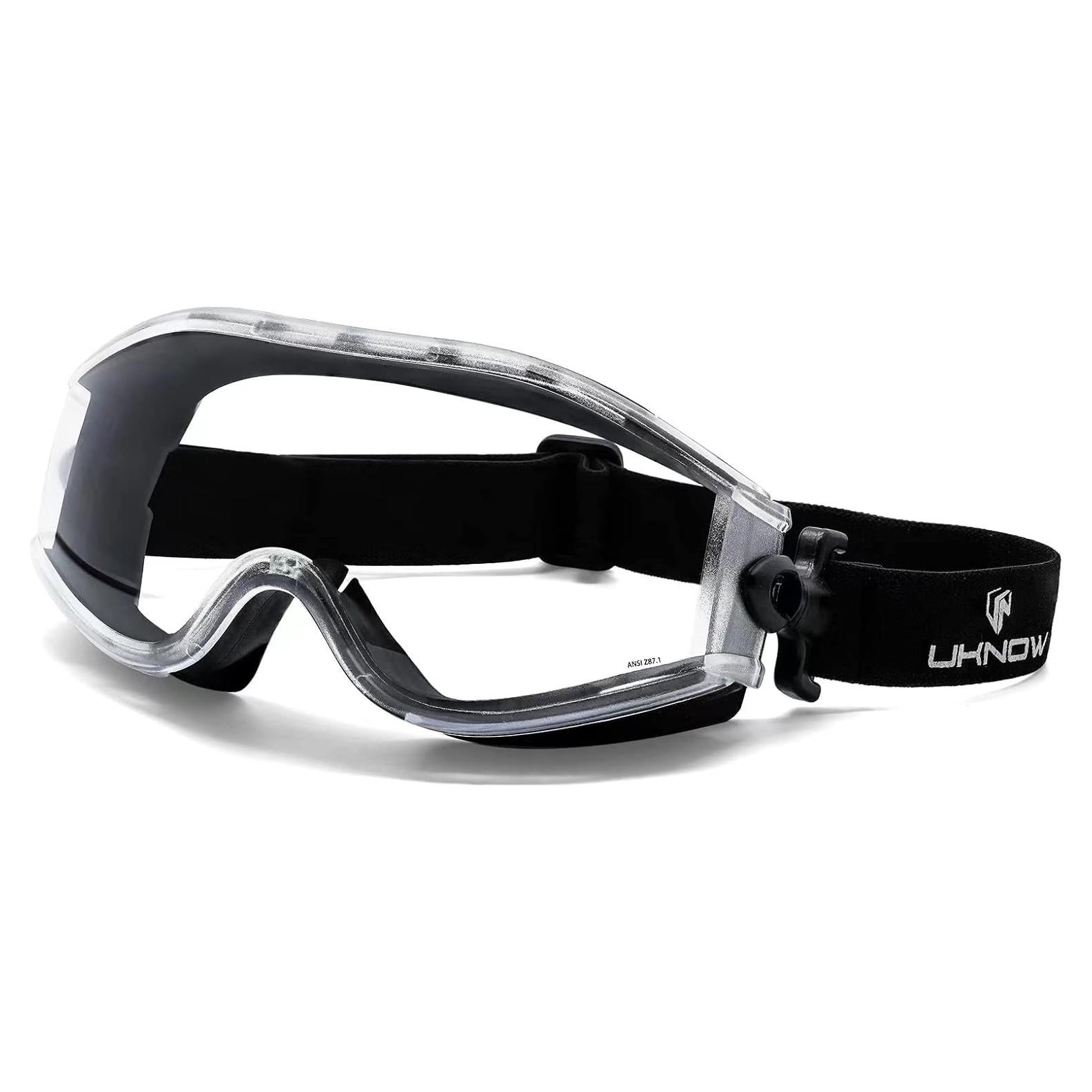 Gafas de Seguridad UKNOW Lente Clara Antiempañante