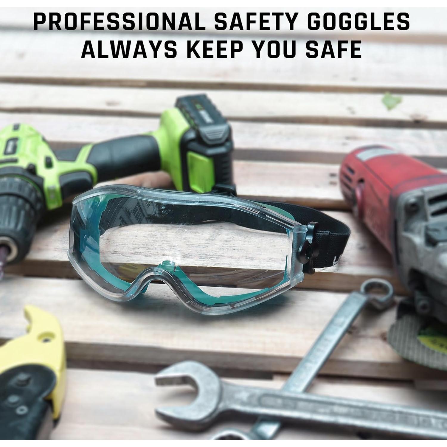 Gafas de Seguridad UKNOW Lente Clara Antiempañante