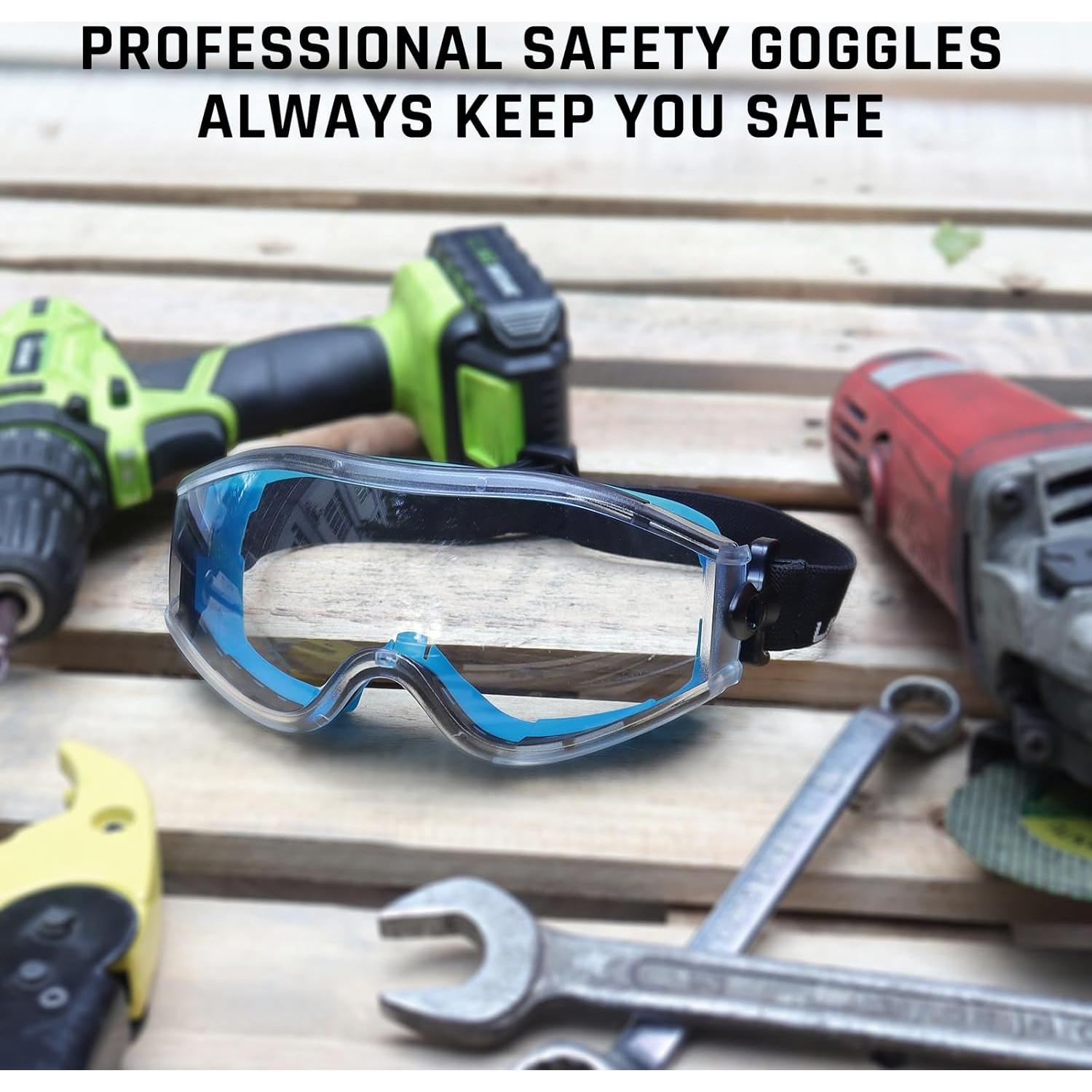 Gafas de Seguridad UKNOW Lente Clara Antiempañante