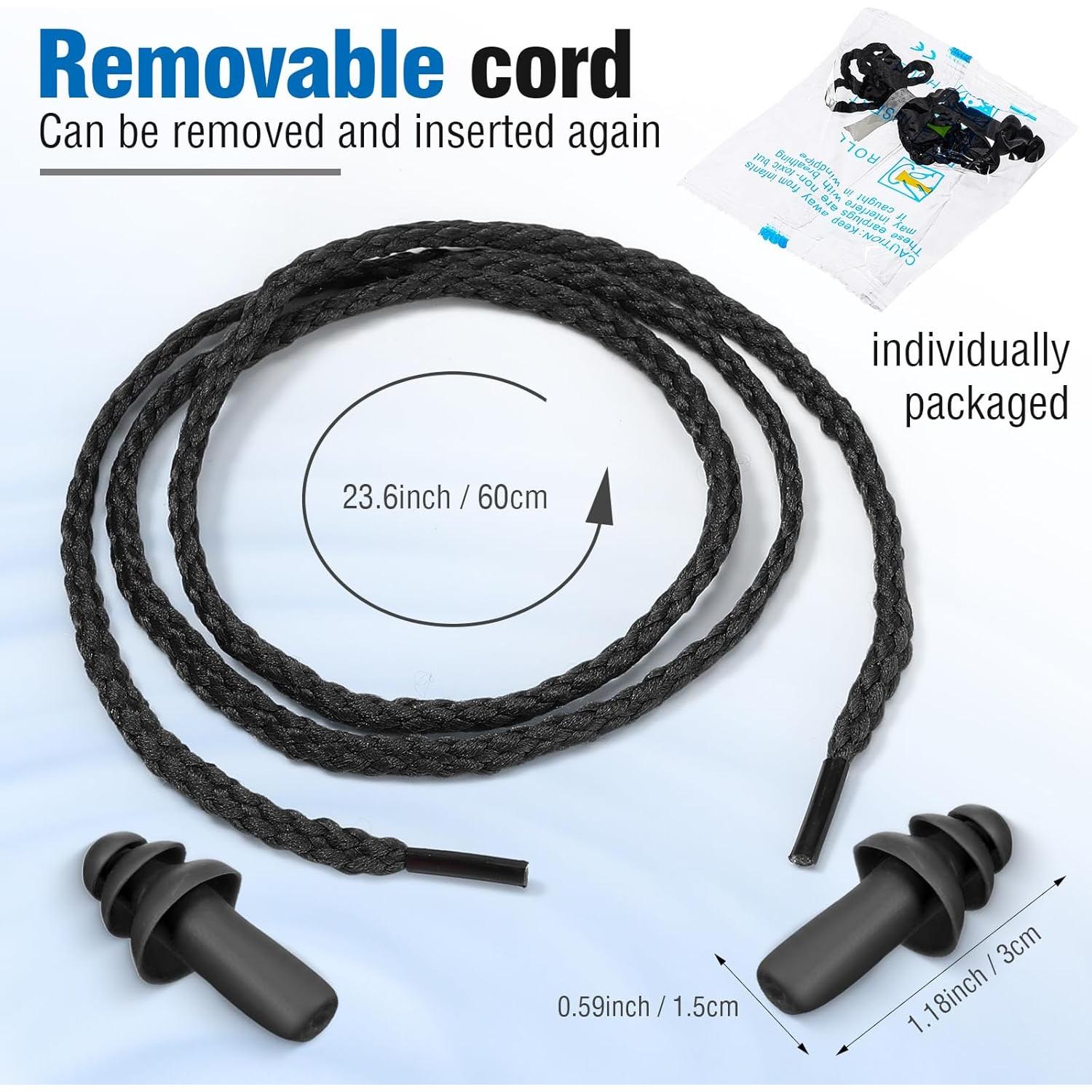 Tapones para Oídos Reutilizables Tondiamo 200 Pares Silicona