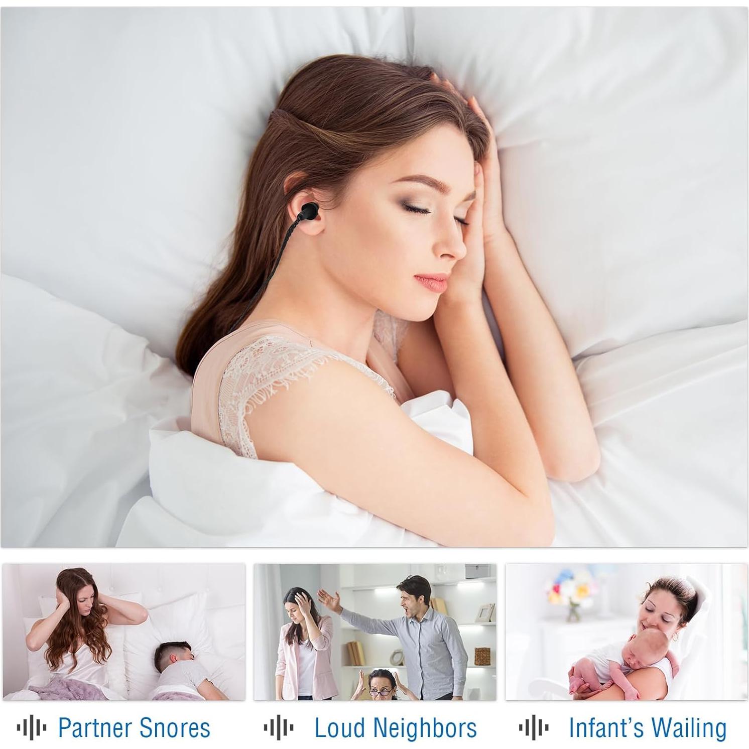 Tapones para Oídos Reutilizables Tondiamo 200 Pares Silicona