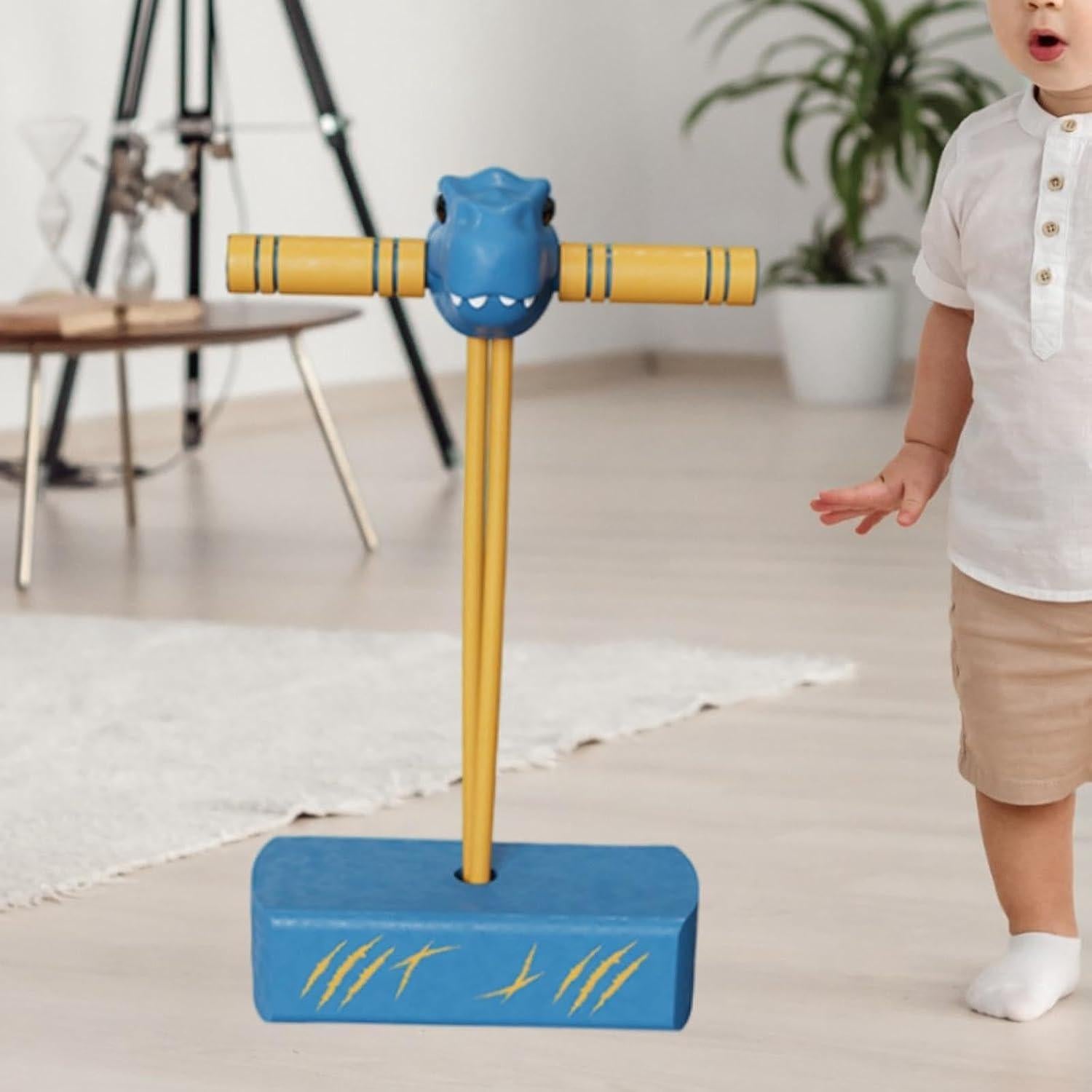 Palo de Salto Pogo Azul Zxpjkyu para Niños 50cm