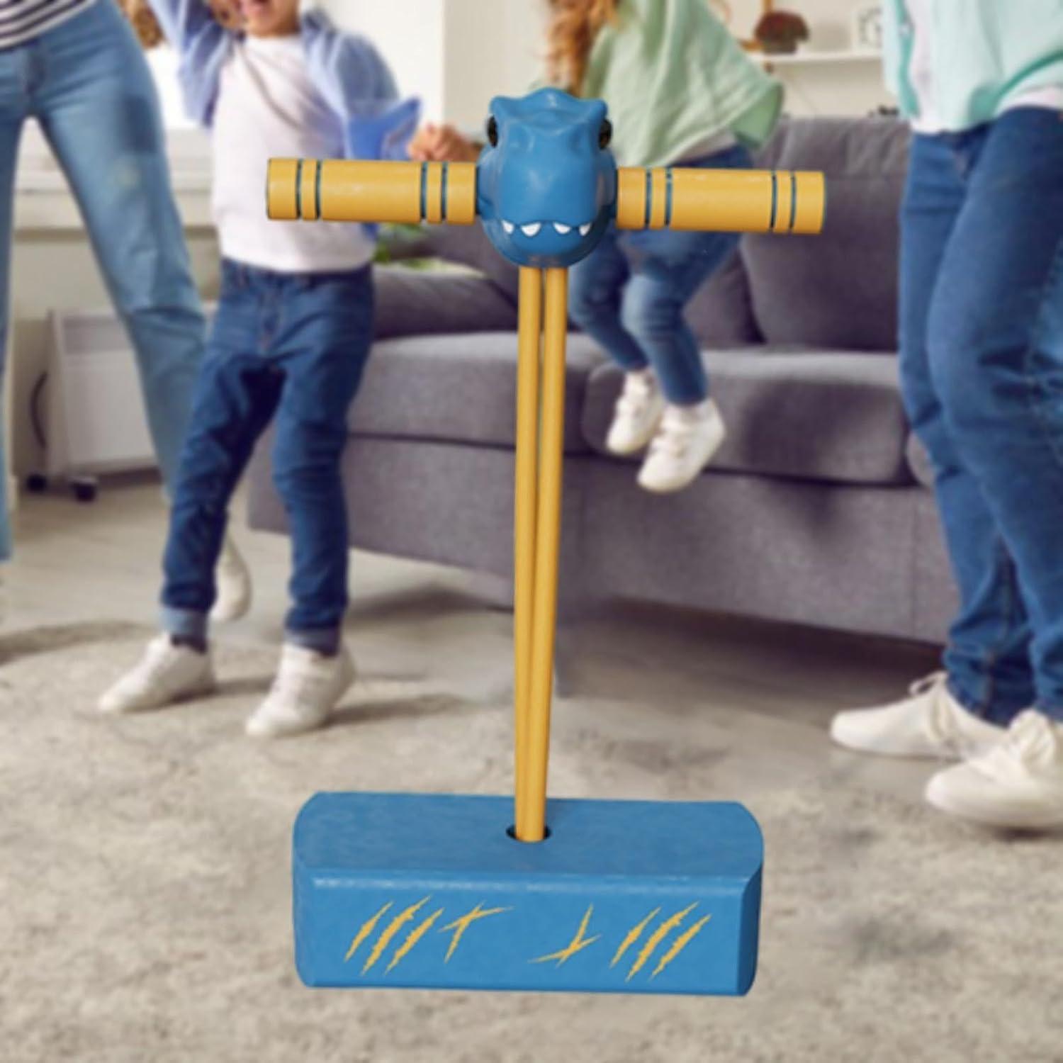 Palo de Salto Pogo Azul Zxpjkyu para Niños 50cm