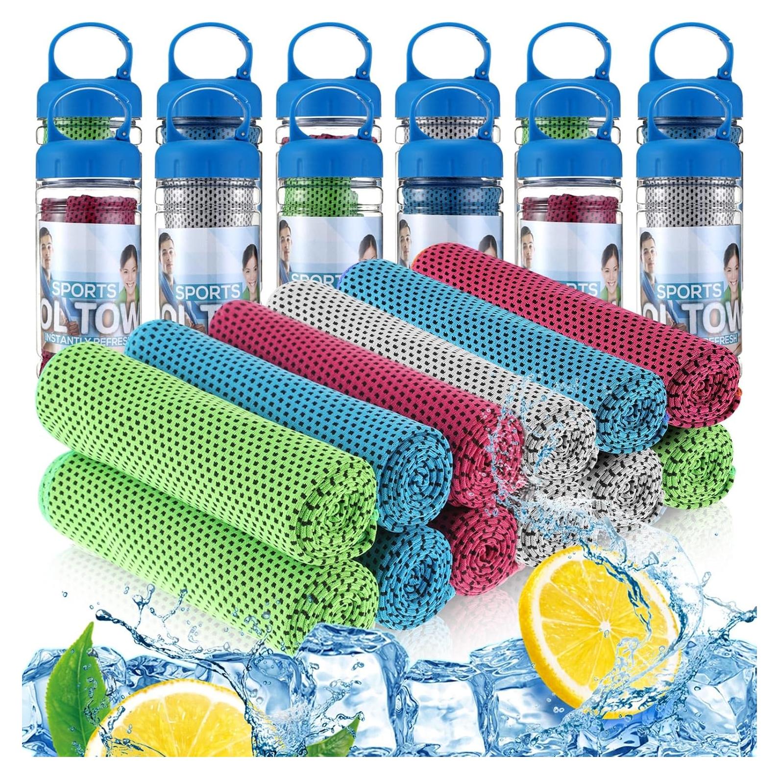 Paquete de 12 toallas de enfriamiento Hosuly 81x30 cm