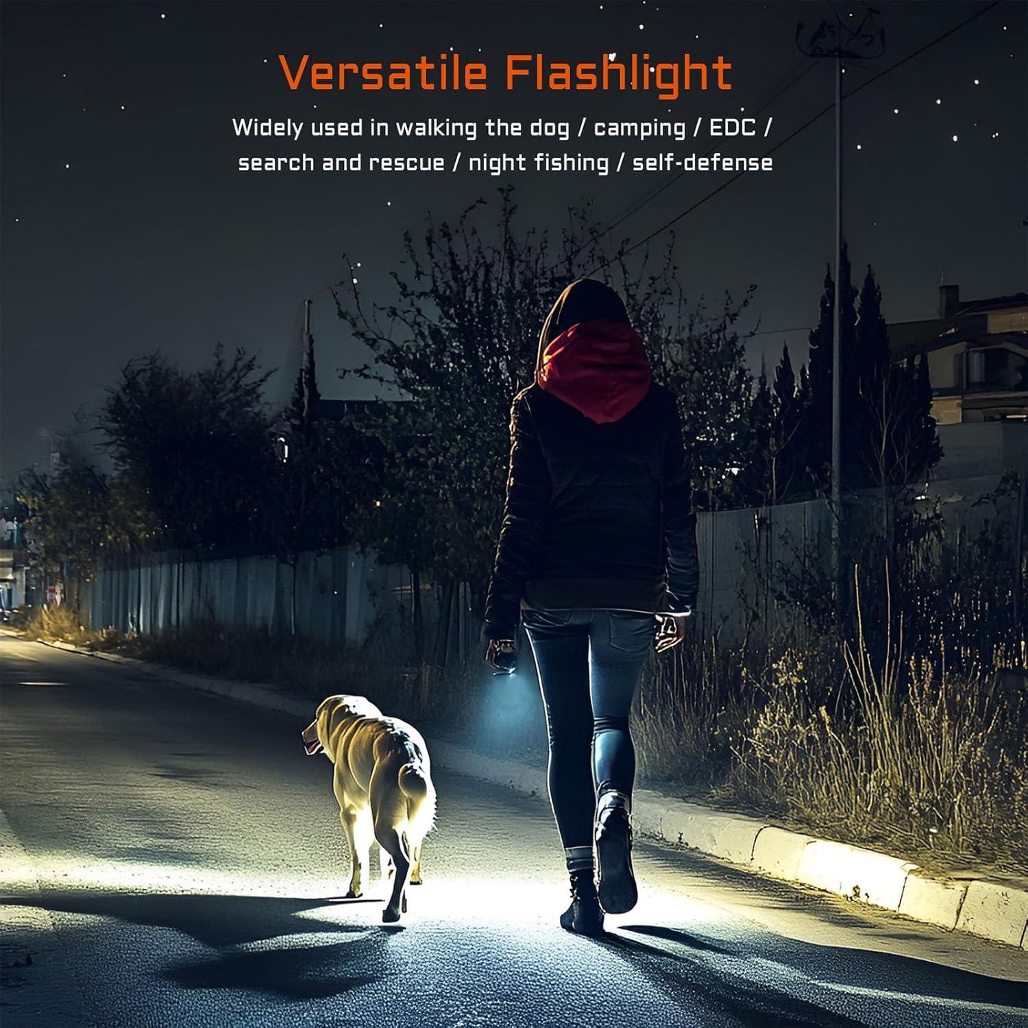 Linterna Táctica ACEBEAM TAC 2AA Recargable 1400 Lúmenes