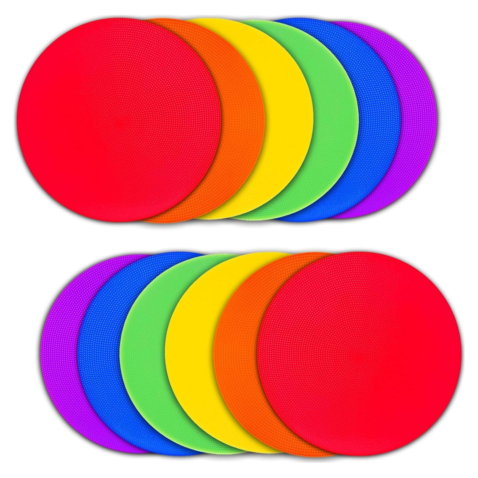 12 Puntos de Suelo Antideslizantes PIKZH 9" (22.86 cm) Colores