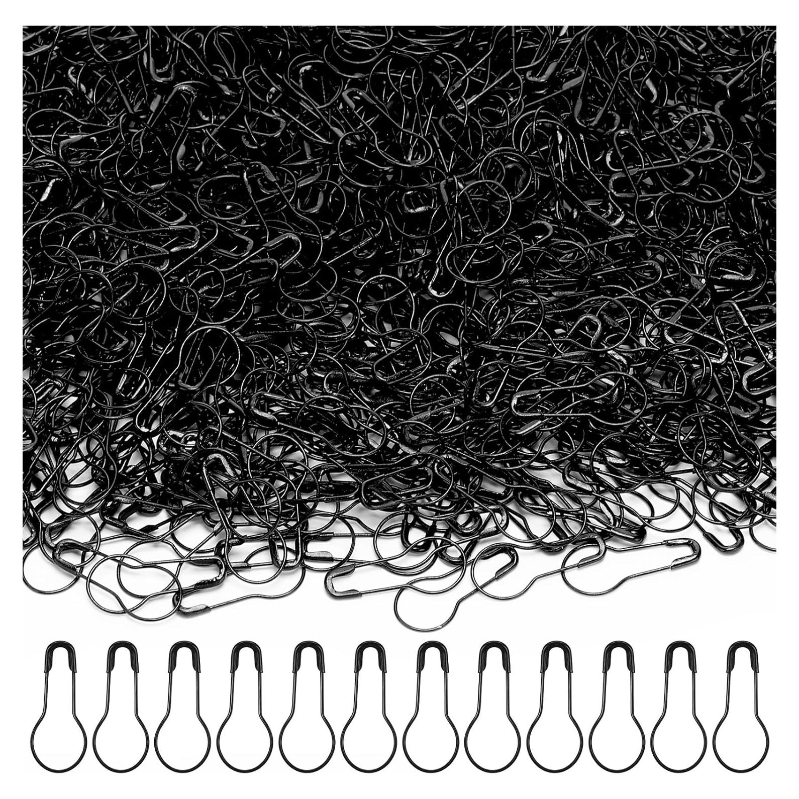 Marcadores de Puntos de Ganchillo Ysleen 1500 Pcs Negro