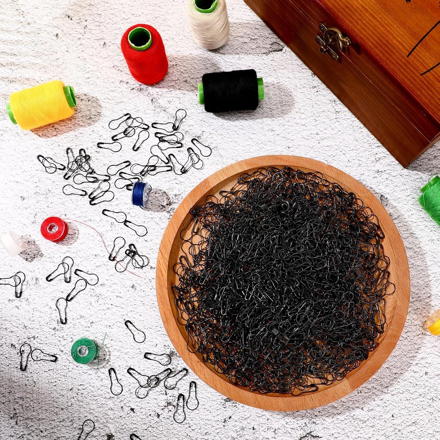 Marcadores de Puntos de Ganchillo Ysleen 1500 Pcs Negro