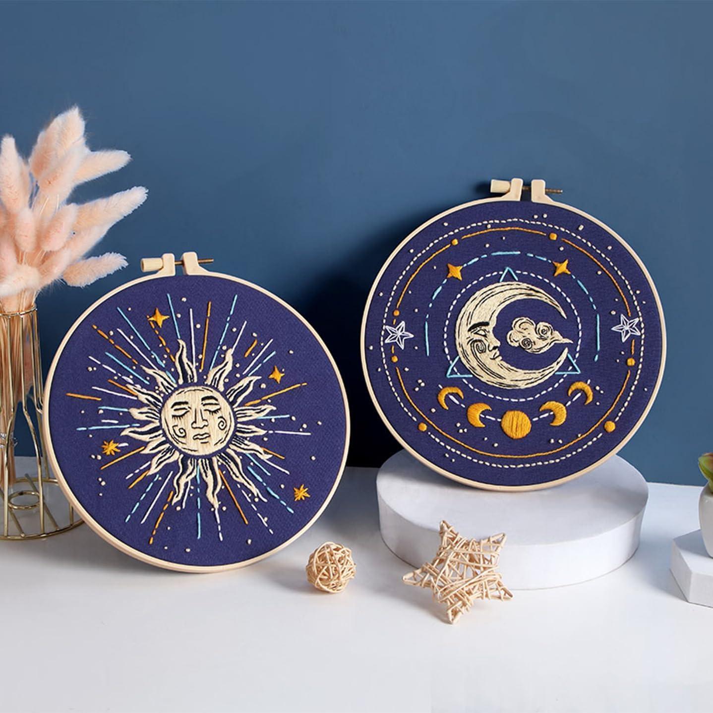 Kit de Bordado de Tarot Louise Maelys - 3 Patrones para Principiantes