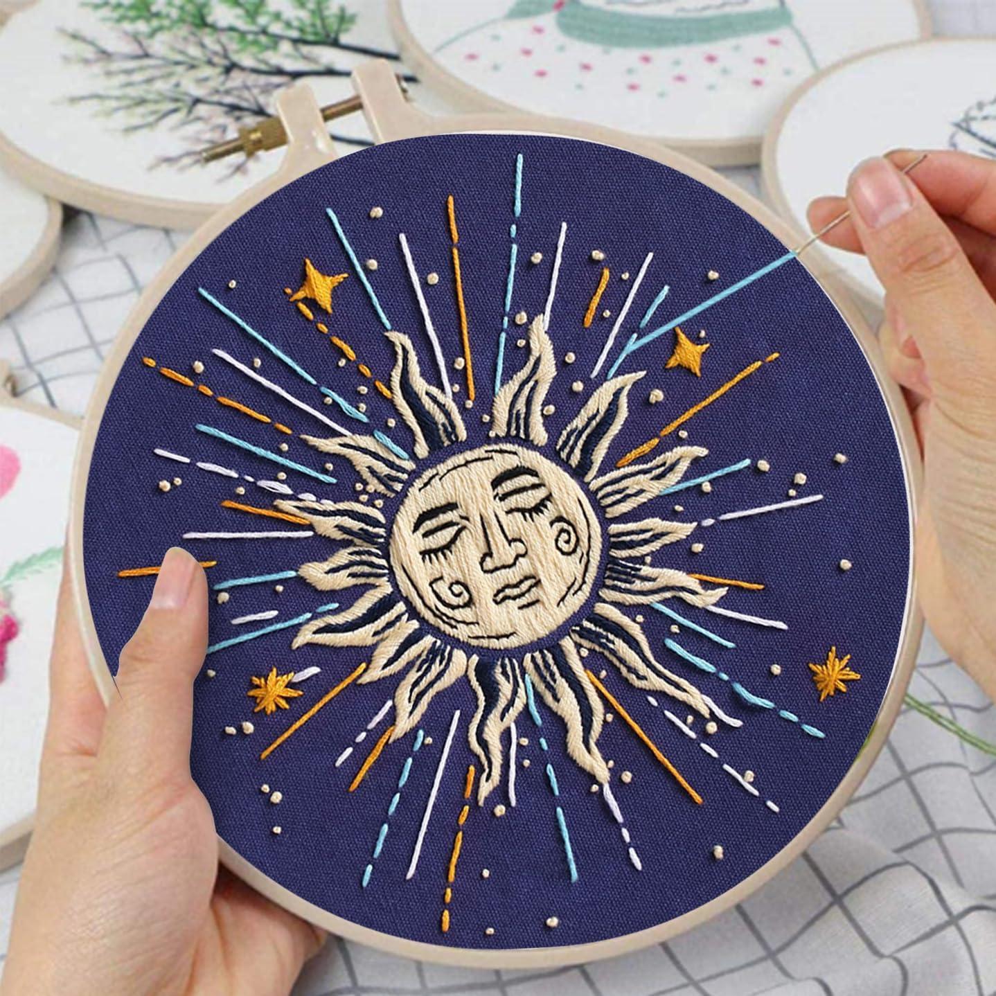 Kit de Bordado de Tarot Louise Maelys - 3 Patrones para Principiantes