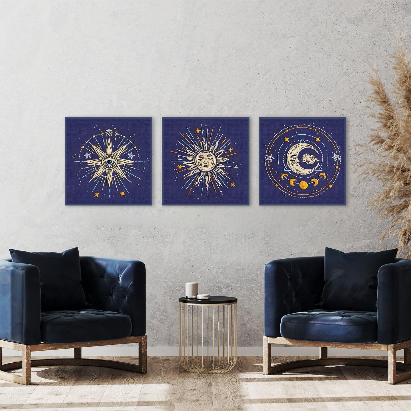 Kit de Bordado de Tarot Louise Maelys - 3 Patrones para Principiantes