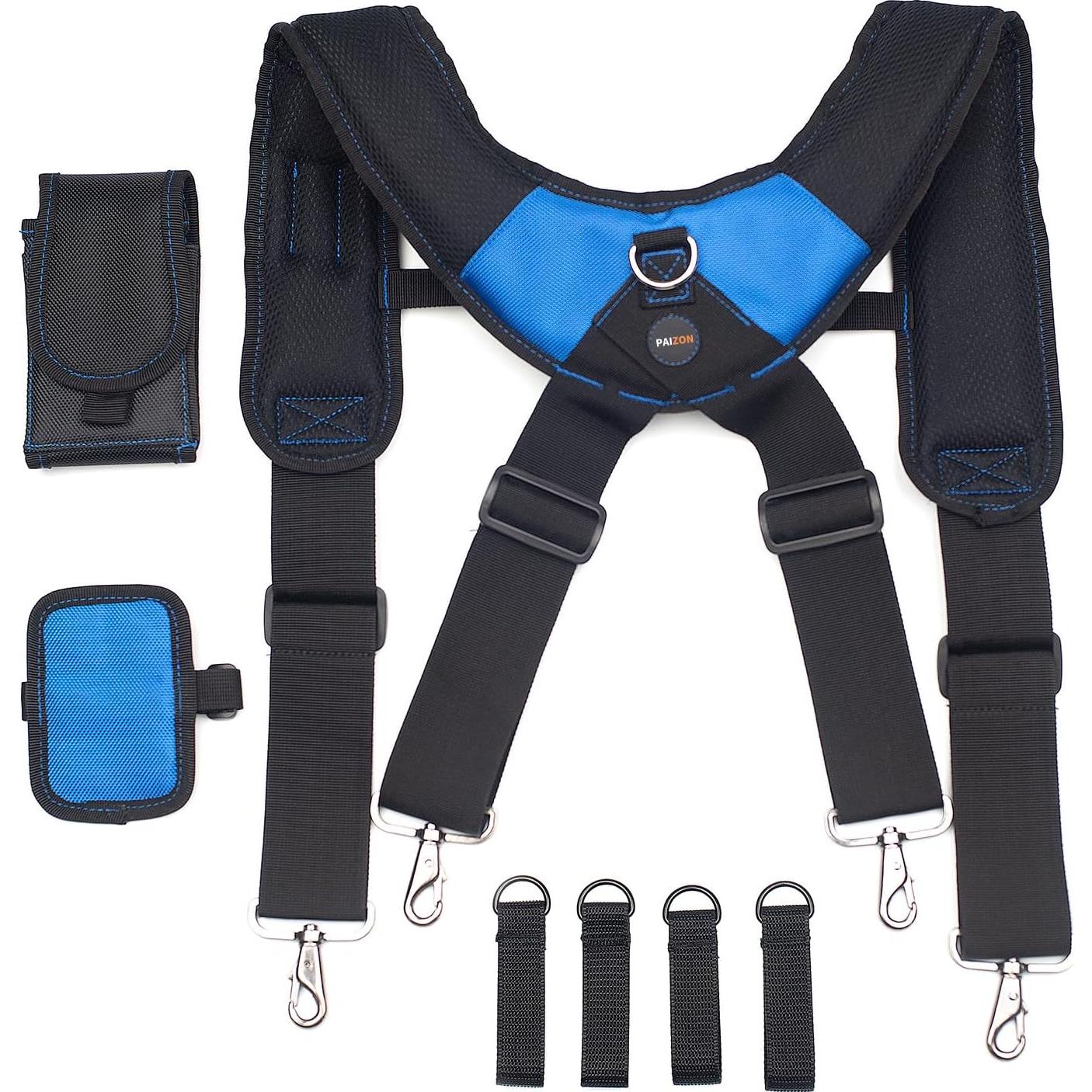 Suspenders Magnéticos Paizon SP-W41 para Cinturón de Herramientas