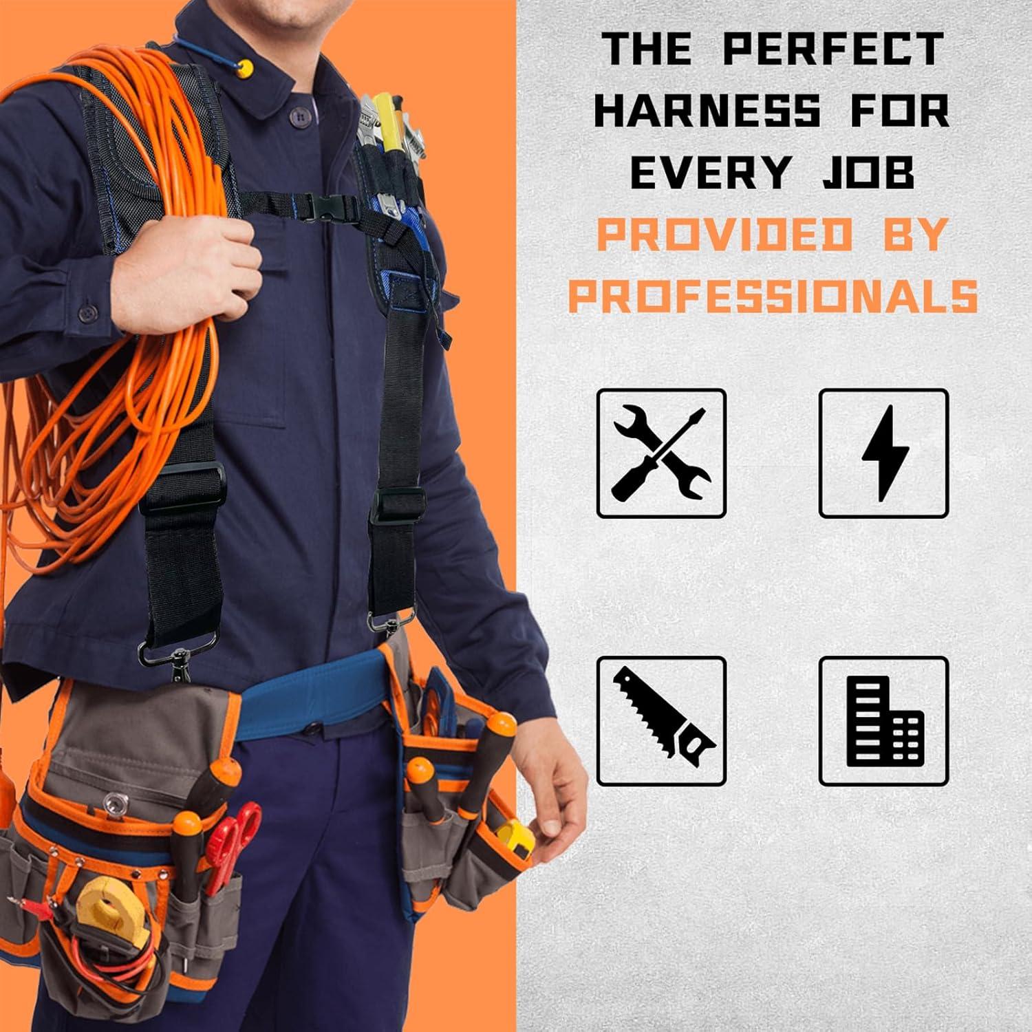 Suspenders Magnéticos Paizon SP-W41 para Cinturón de Herramientas