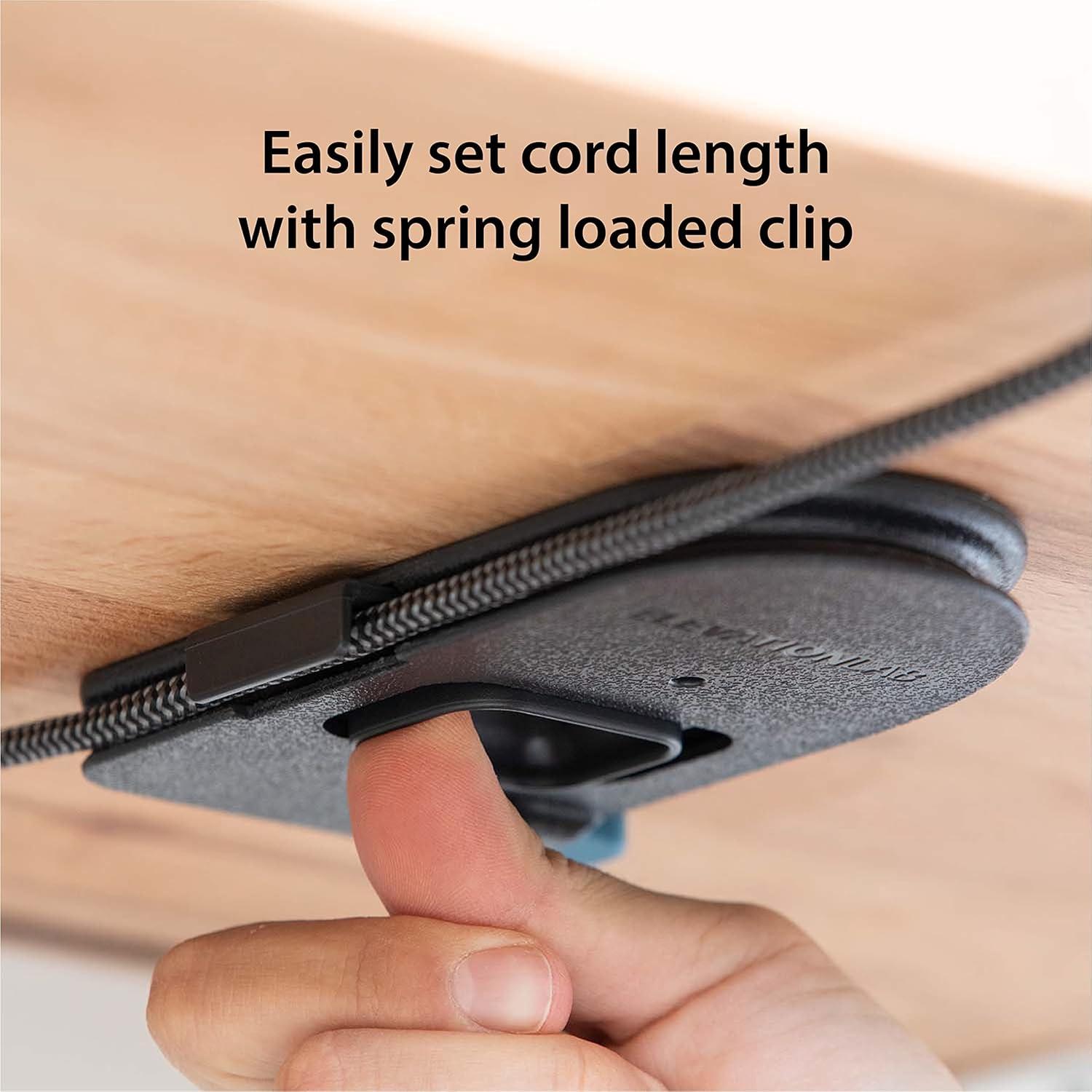 Organizador de Cables Elevation Lab QuickDraw - Paquete de 2