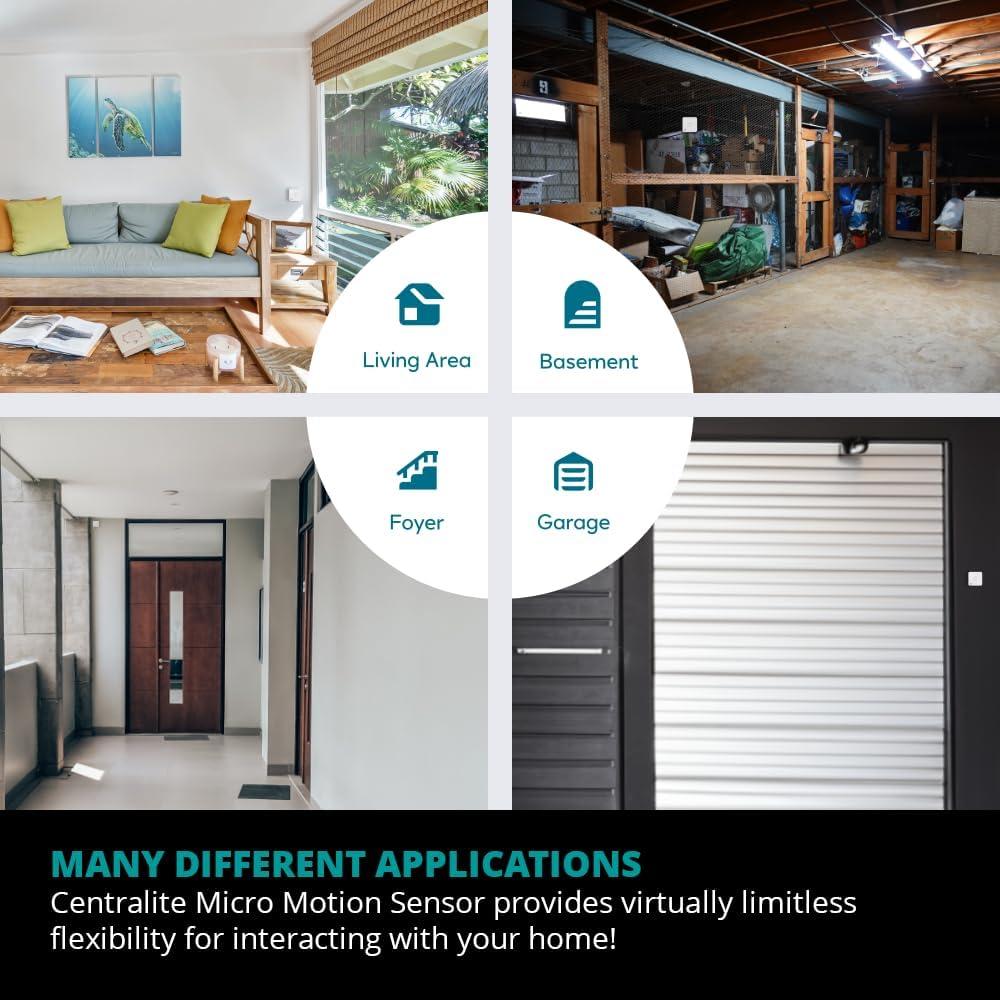 Sensor de Movimiento Micro Centralite 3328-C Zigbee - Seguridad