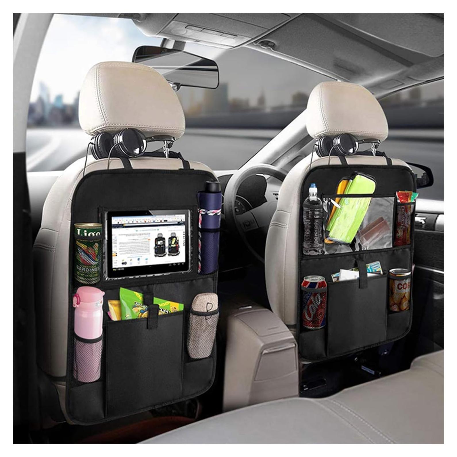 Organizador de Asientos Traseros Kewucn 2 Piezas Tela Oxford