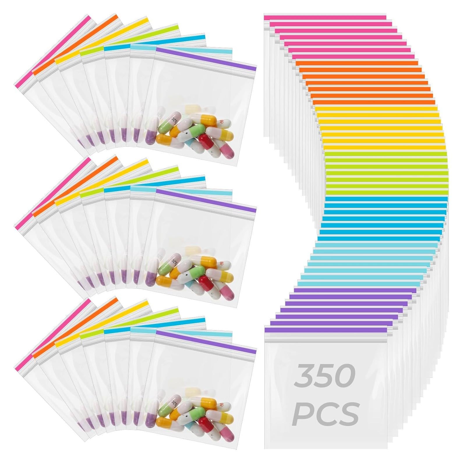 Fulmoon 700 Bolsas de Píldoras Desechables Codificadas por Color