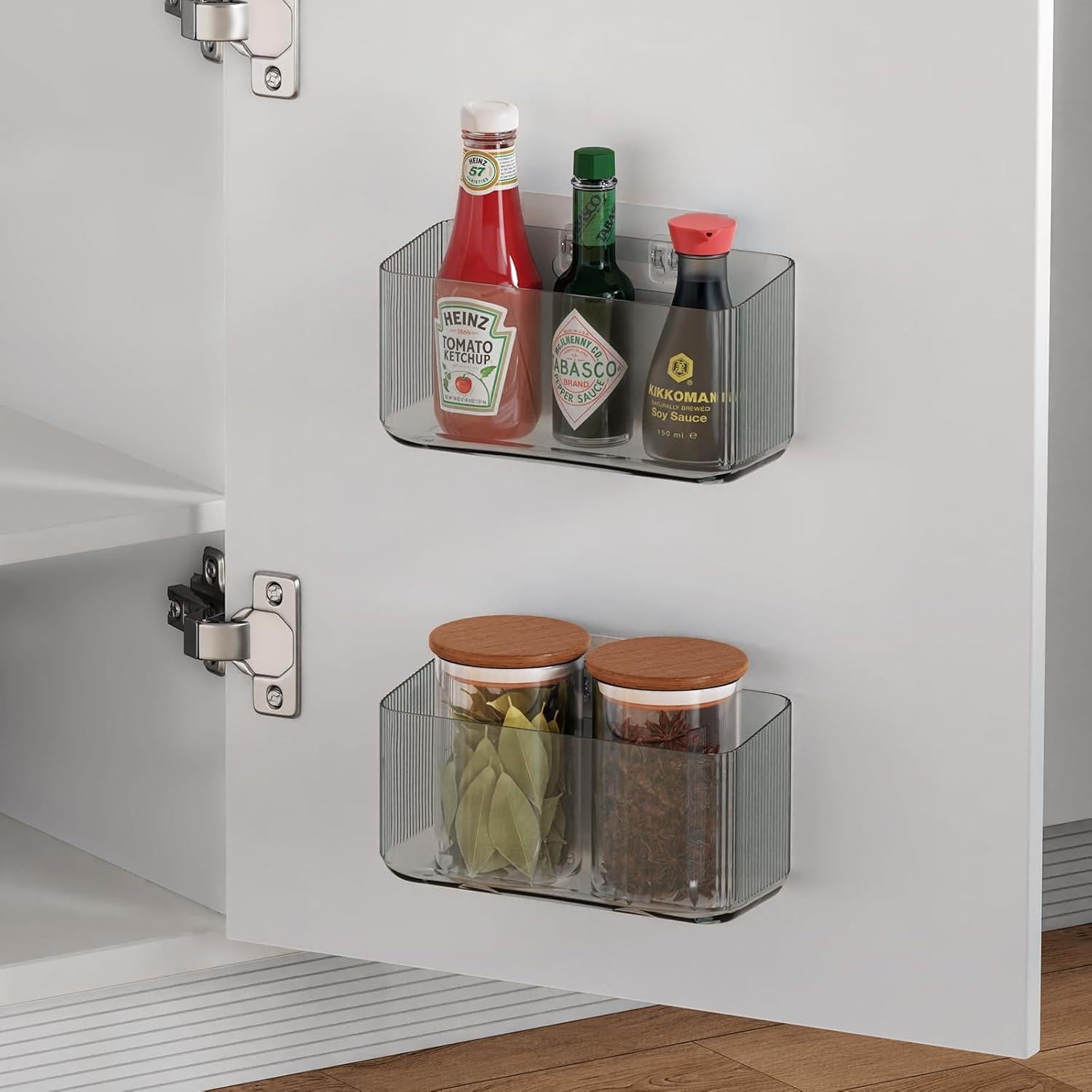 Organizador de Tapas MaraFansie 2 Piezas Montaje en Pared