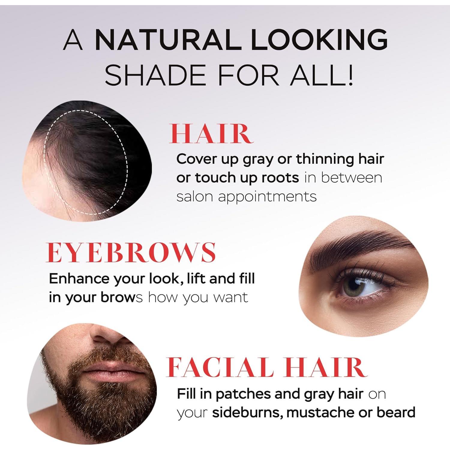 Polvo Retoque Raíces Got? Castaño 0.14 OZ - Cobertura Canas