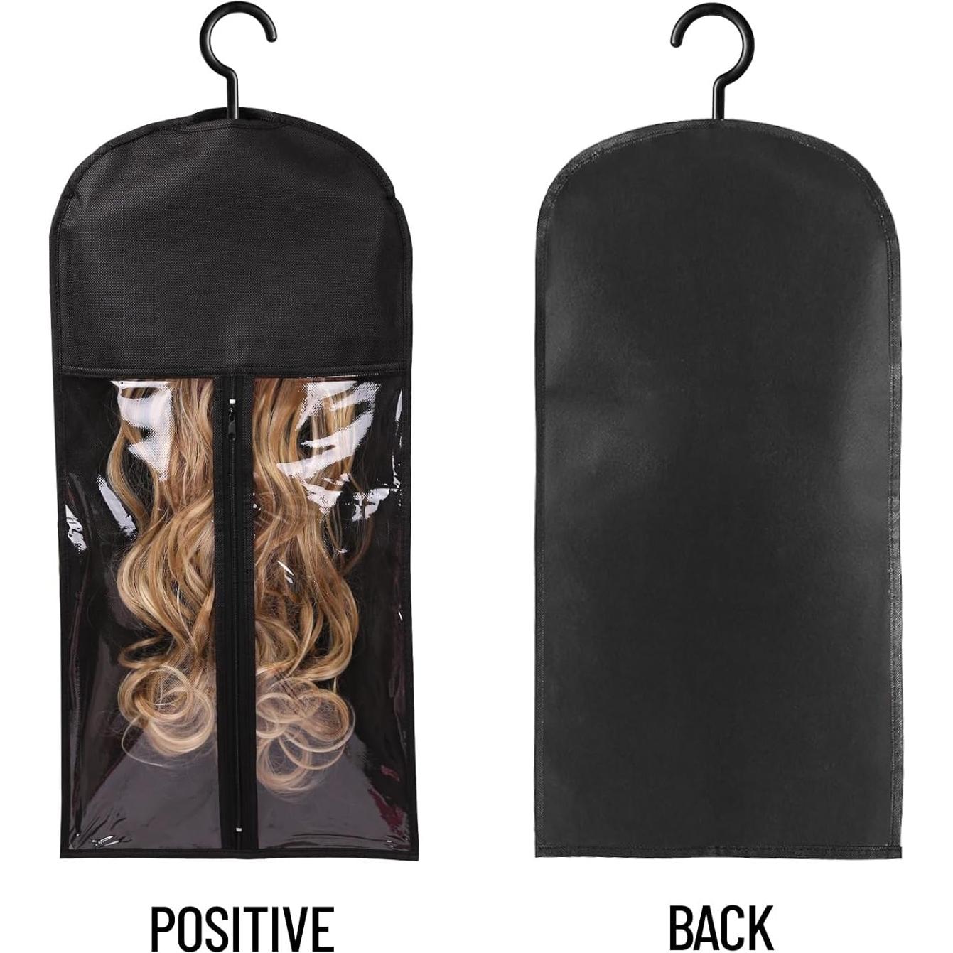 Soporte para Extensiones de Cabello AIHOPE 12 PCS Negro