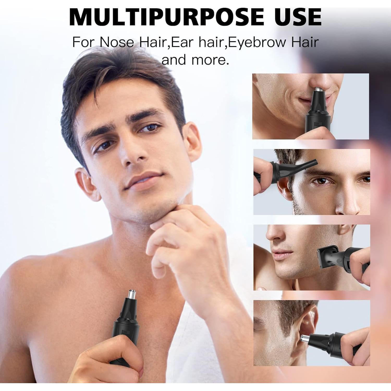 Recortador de Vello Nasal y Orejas XOOMRSCP Recargable USB-C