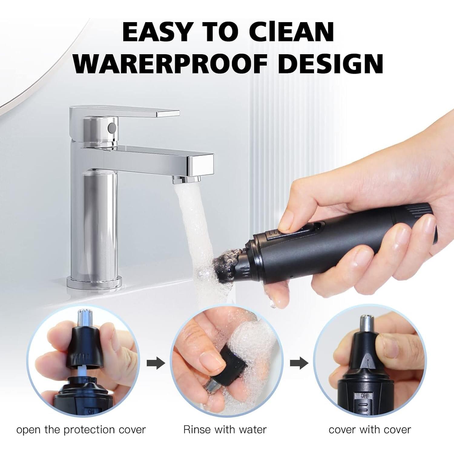 Recortador de Vello Nasal y Orejas XOOMRSCP Recargable USB-C