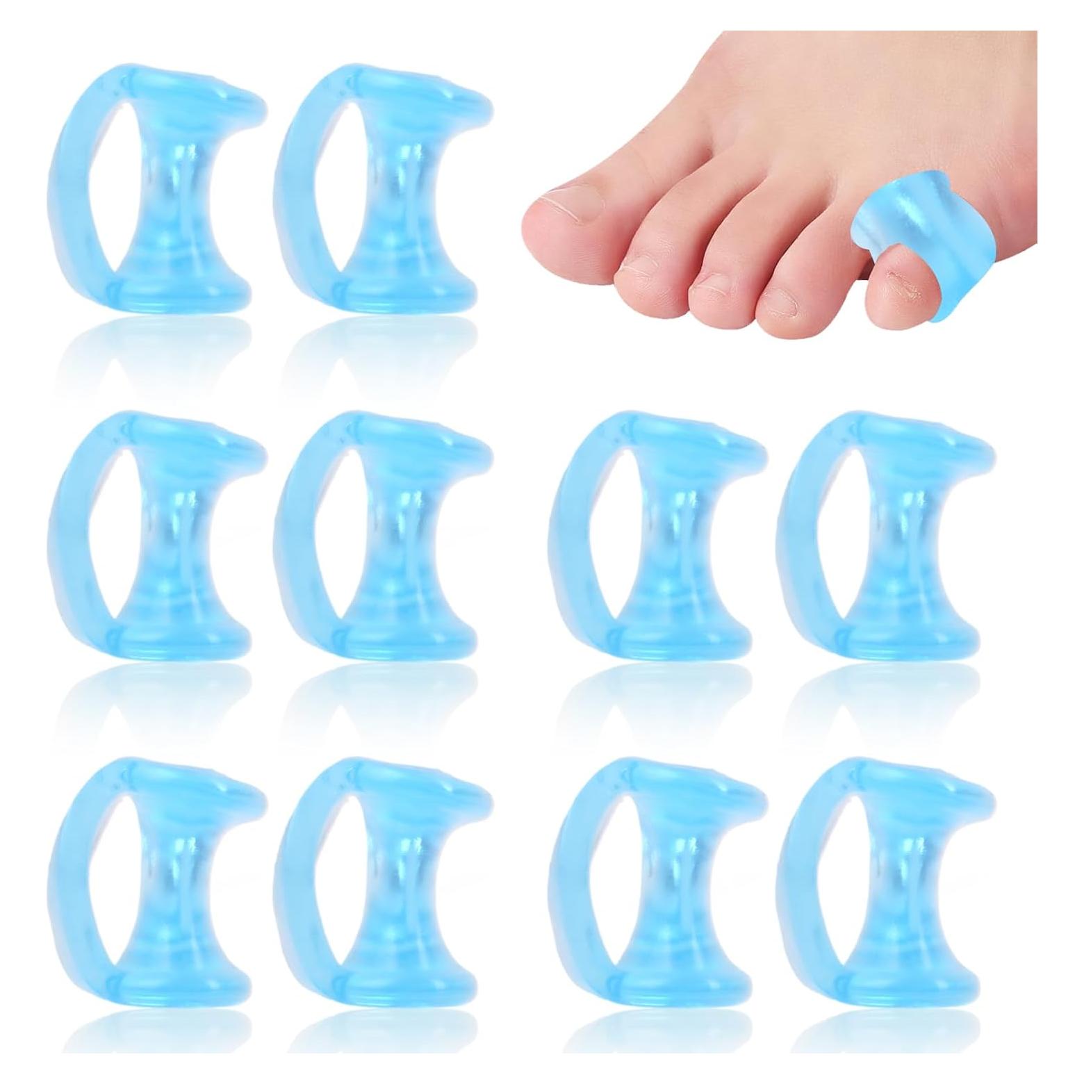 Separadores de Dedos de Gel Duoxiate - Alivio Juanetes 10pcs