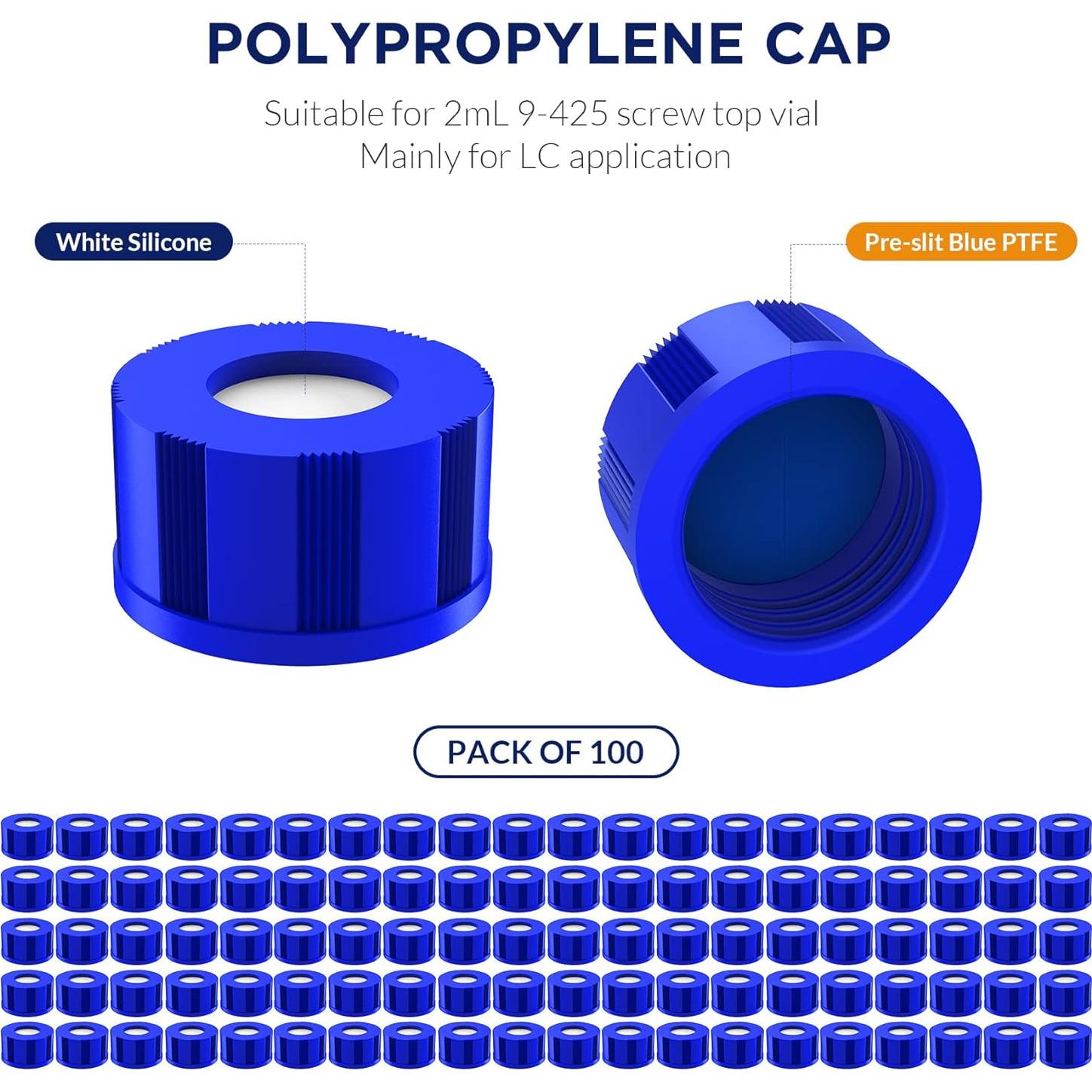 Viales de autosampler 2mL Alberts Filter con tapa 9-425