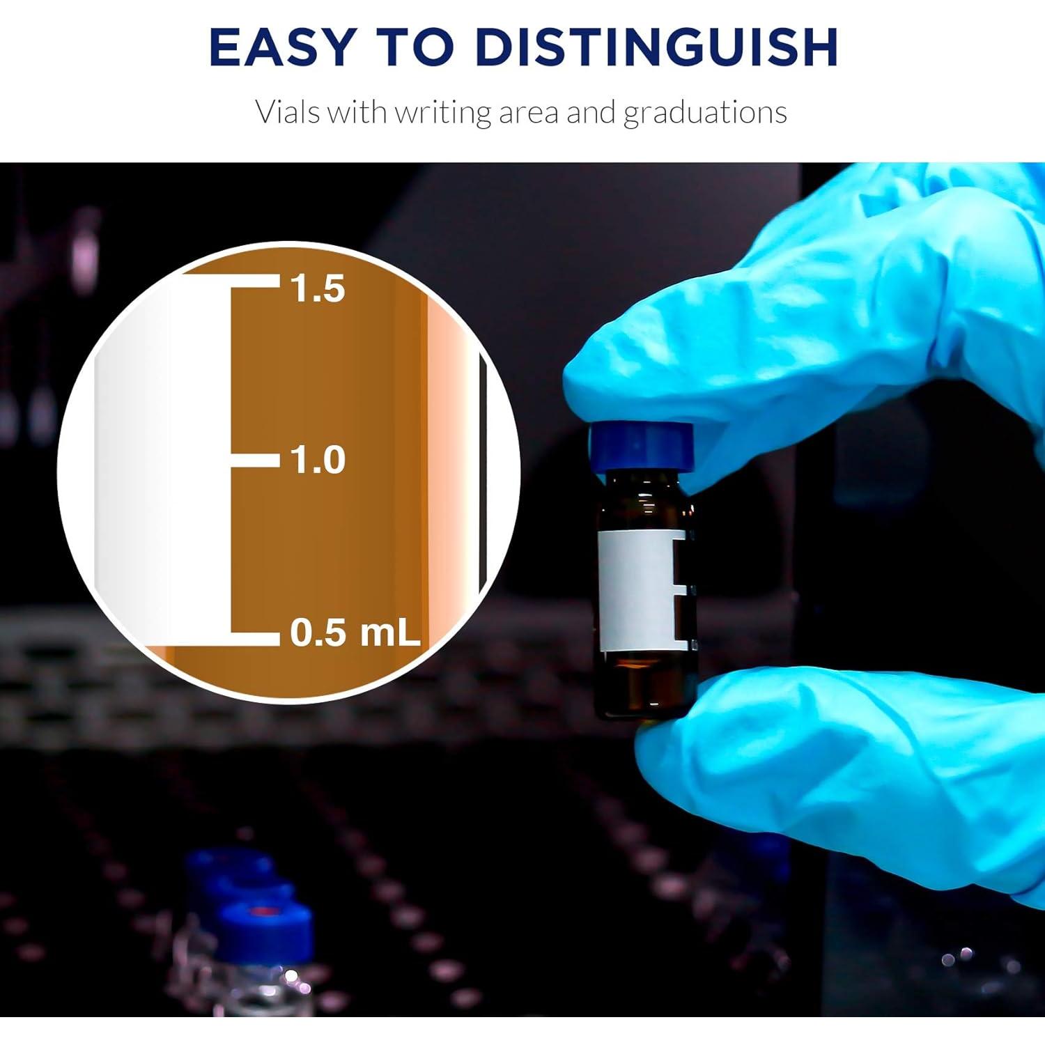 Viales de autosampler 2mL Alberts Filter con tapa 9-425