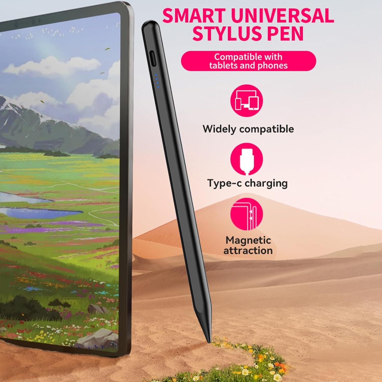 Lápiz Estilográfico Albomao Negro para Pantallas Táctiles