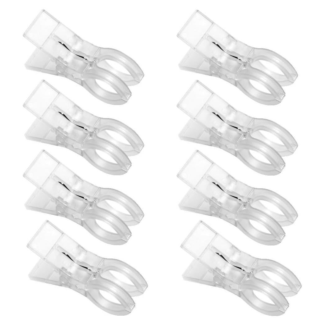 Pinzas para Toallas de Playa Lzttyee - Set de 8 Clips Antiviento