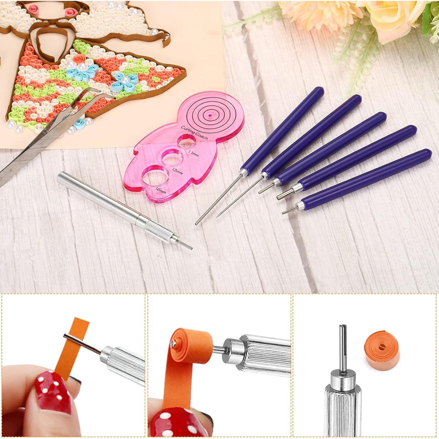 Herramienta de Quilling PATIKIL, Pluma de Aguja Ranurada 100mm