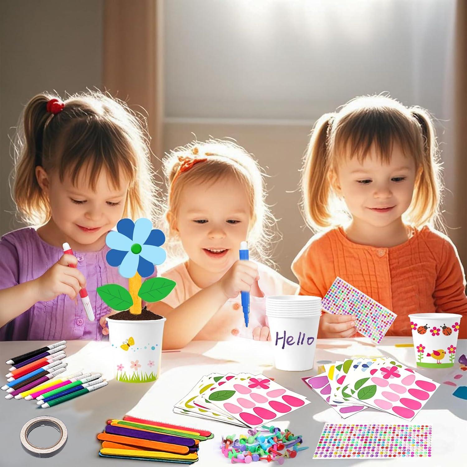 Kit de Manualidades de Flores Cinrobiye 30 Piezas DIY