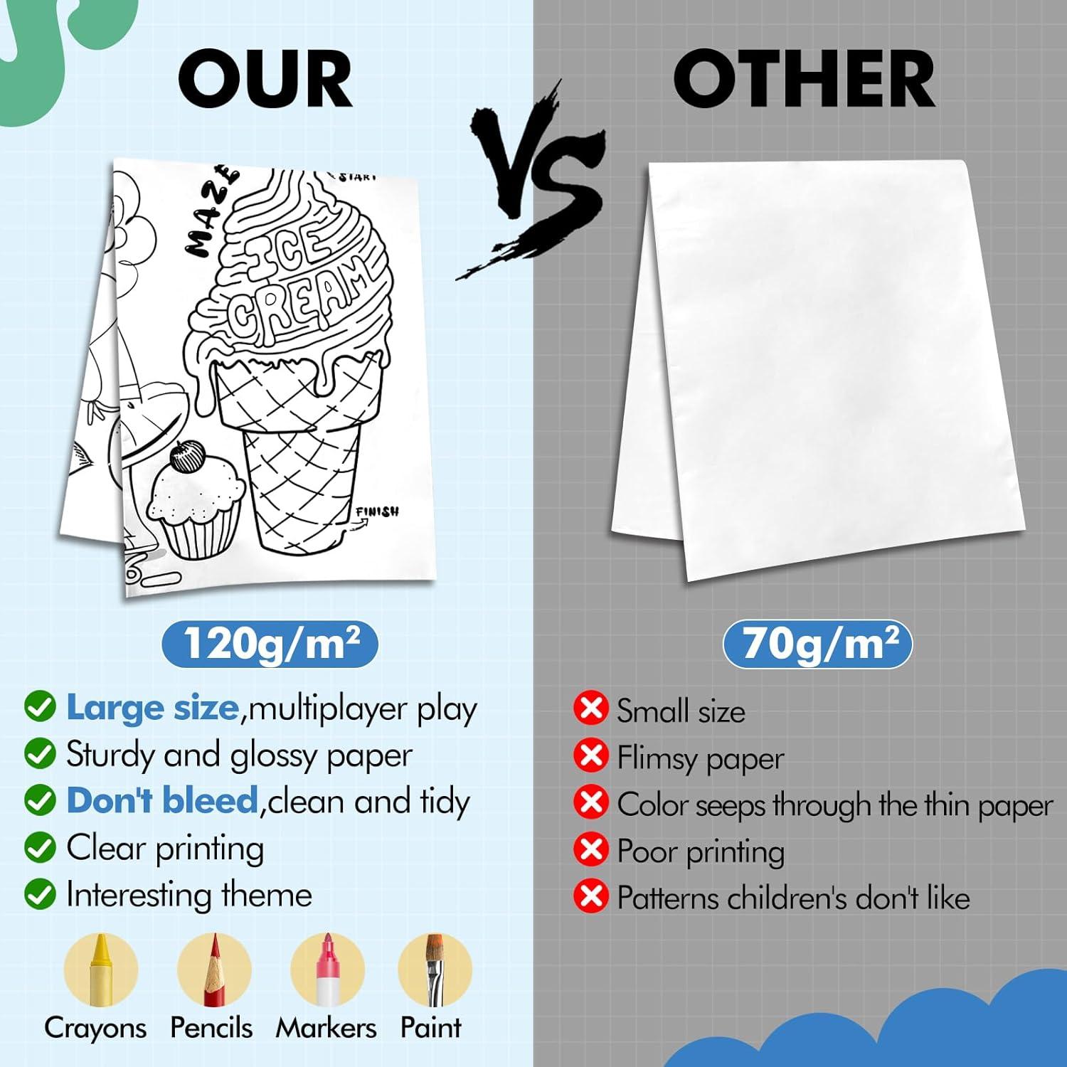 Mantel para Colorear Motivacional JellyPanda 180x60 cm