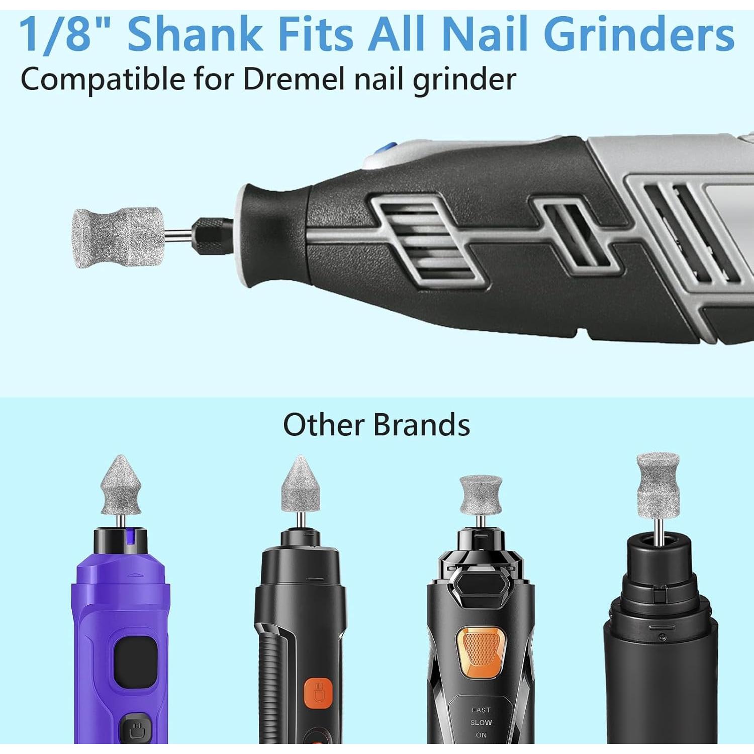 Puntas de Amoladora de Uñas RIUORKIE para Perros 80#