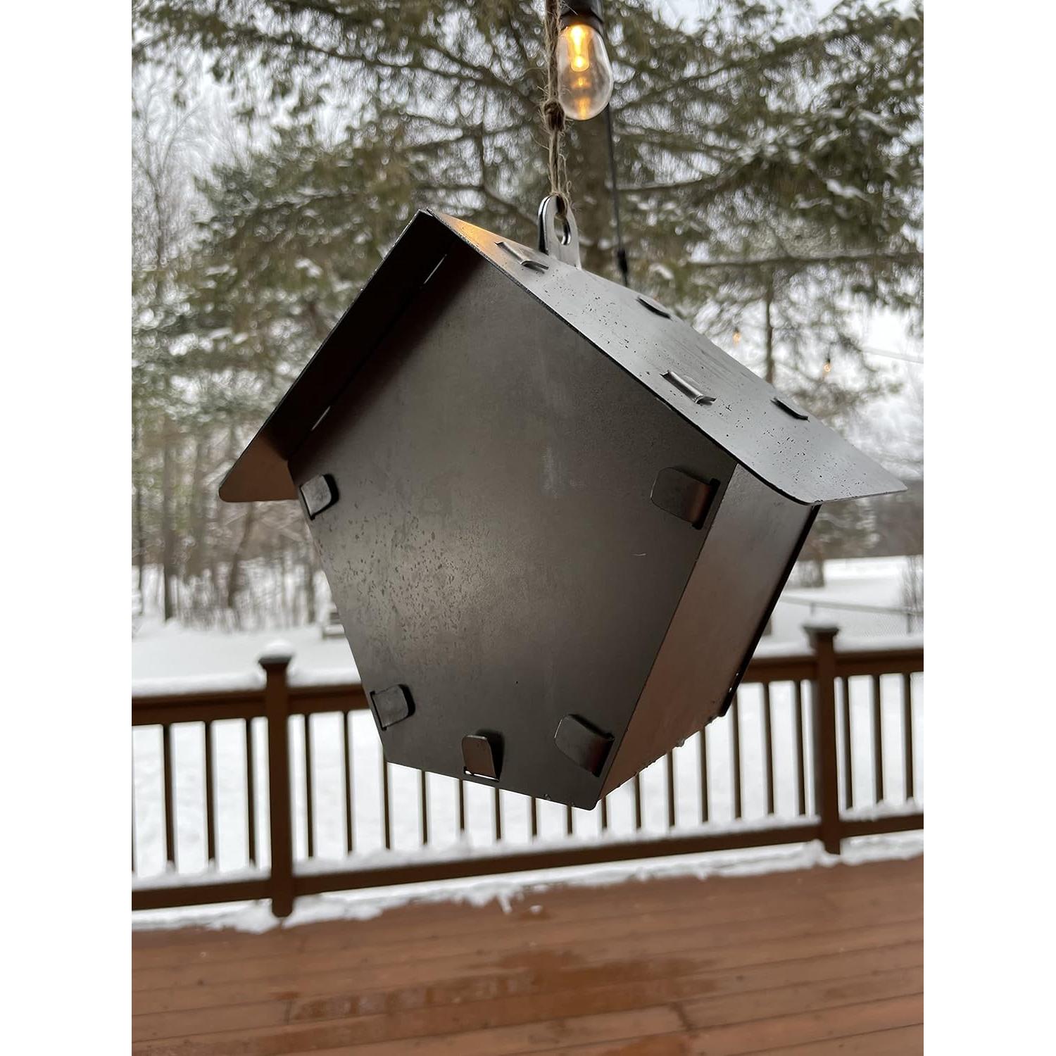 Kit Casa para Aves de Metal DIY - 7 Piezas, 2.86 cm