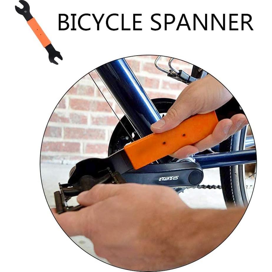 Llave de Pedal Doble Cara Nainsect 15/16/17mm para Bicicleta