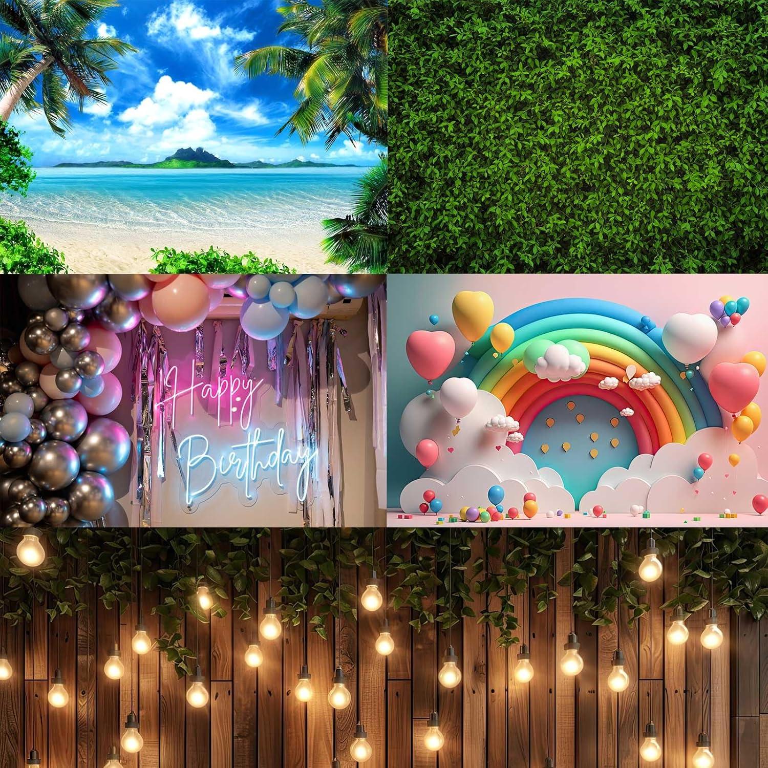 Fondo de Acuario Cueva Rock Futurista Riivvdise 60x30cm