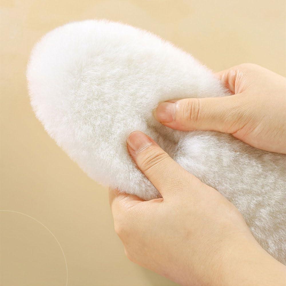 Plantillas de Piel de Oveja Linwnil para Niños - Calor y Comodidad