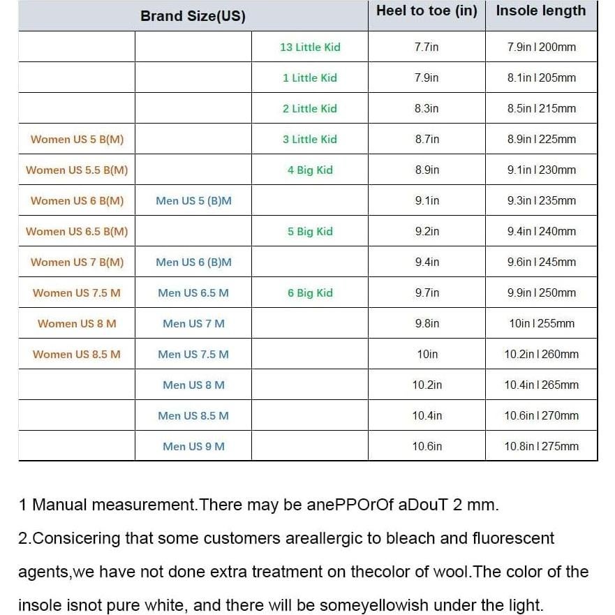 Plantillas de Piel de Oveja Linwnil para Niños - Calor y Comodidad
